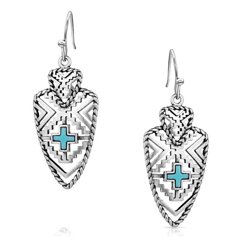Montana Silversmiths Patterns Of The Southwest Women's Earrings NEW Retail $70